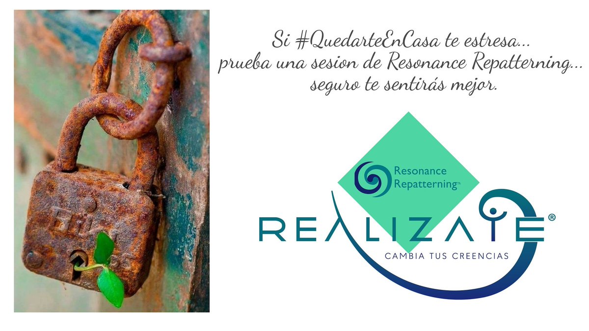 Realizate3's tweet photo. Si #QuedarteEnCasa te estresa...prueba una sesion de Resonance Repatterning... seguro te sentirás mejor. #Realizate #SesionesEnLinea #FacilitadorasyMaestrasCertificadas #ResonanceRepatterning
Agenda tu cita al 5539132993 https://t.co/RGlwAsuhQm