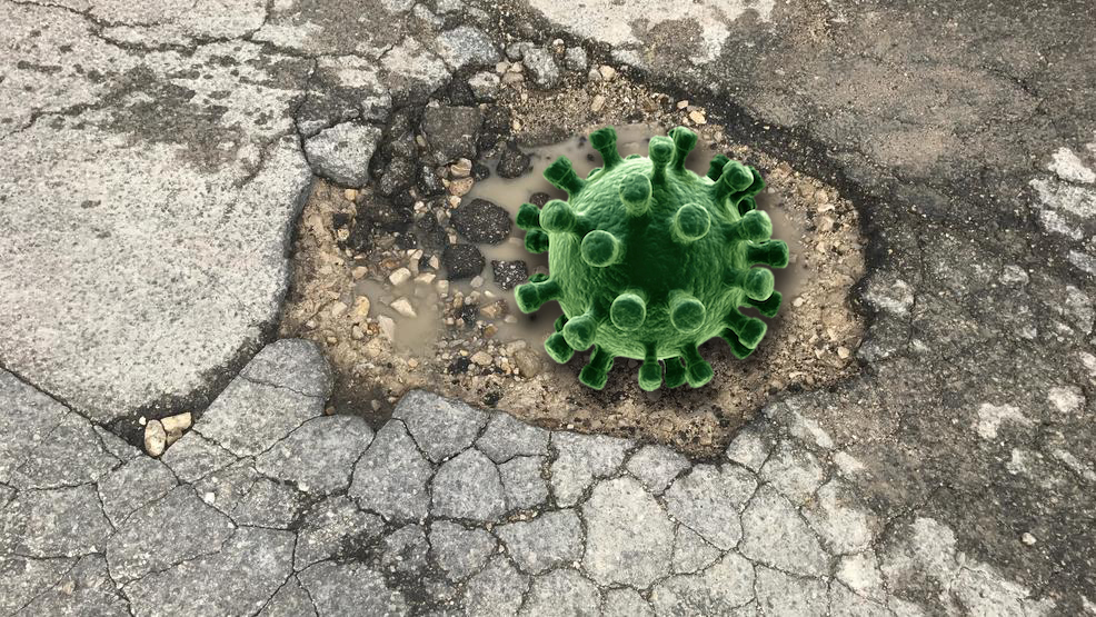 miroadssuck's tweet photo. It's #Makeupyourownholidayday so...Today shall from hereon out be known as 'Beat Covid-19 while Fixing The Empty Roads'. Get to it @GovWhitmer 💪🛤️
#beatcovid #BeatCovidTogether #potholes #fixtheroads #michiganroadssuck #Puremichigan #michigan #nowisthetimetofixtheemptyroads https://t.co/wapDakBgFP