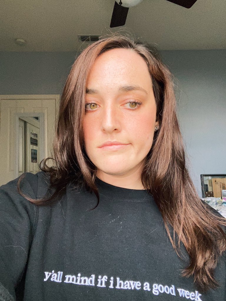 laulmaun's tweet photo. at this point, I’m wearing my @CaucasianJames sweatshirt ironically because i can’t remember the last time I had a good week https://t.co/S5kINyEy8P