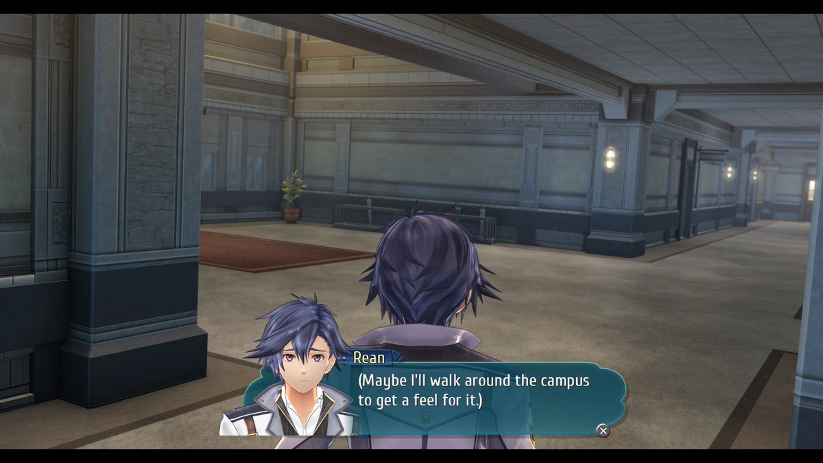 Yay, time to talk with the NPCs  #TrailsofColdSteelIII