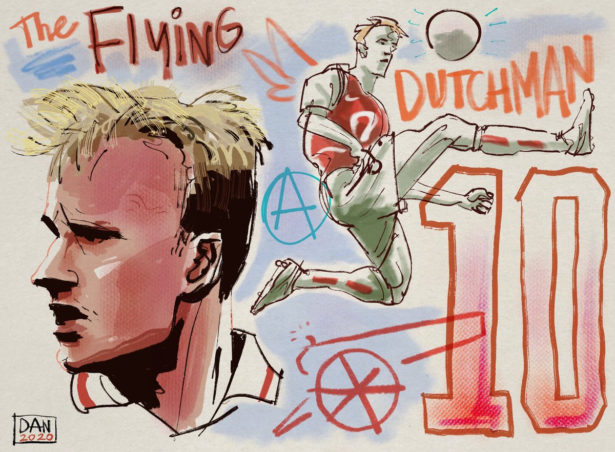Digital sketchbook: Bergkamp
