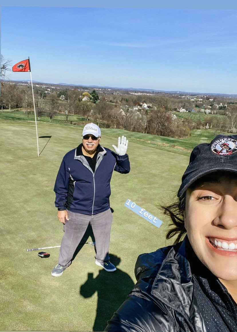 _monikavereb's tweet photo. Lightridge I’m thankful for quality time with my Dad on the golf course today!⛳️☀️ #VirtualSpiritWeek #lightninglife https://t.co/WRVm3ZJ0tI