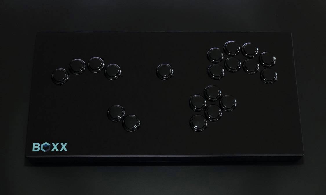ssbmhax's tweet photo. b0xx revision 2 coming soon to a https://t.co/wCYnF540om near you

featuring:
-2 additional buttons for improved lightshielding in melee
-usb-c to n64 compatibility
-xbox one and ps4 compatibility via brooks board (sold separately)
-jst sanwa buttons for easier cable maintenance https://t.co/Sx4E6CBkUy