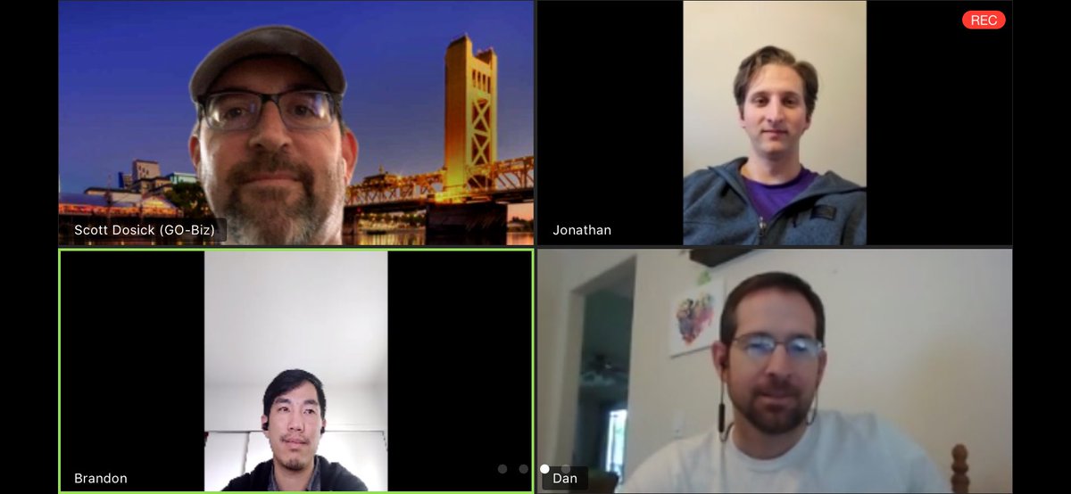 ScottDosick's tweet photo. The #CalCompetes team is working remotely and still responding to all calls / emails within one business day. We’re here to help - even over the weekend!  @CAGoBiz https://t.co/g3aPG08jp8