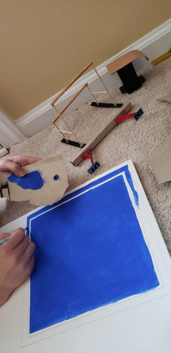good_elo's tweet photo. For today's STEAM challenge, my girl is creating a scaled(ish) model of her gym!
#StayConnectedCPS
#ForHerPeeps
#Diorama https://t.co/DlDG8mkNqy