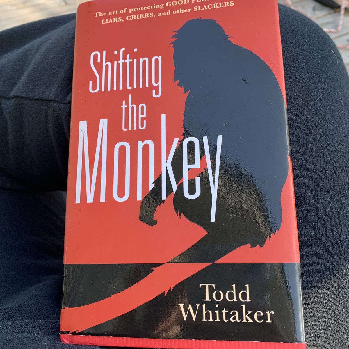 regina_hovis's tweet photo. Fabulous read while sitting outside this evening! Thank you for letting me borrow your book @PrestonJClarke! #leadershipreading https://t.co/gSE4VGdhh9