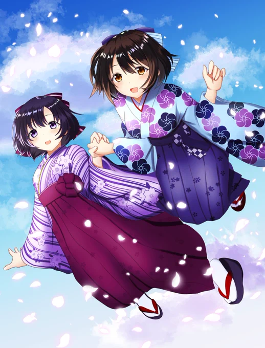 幸せの法則 ～ルール～ 発売おめでとう&絶賛発売中!
本当は発売日に間に合わせたかったけどだめだったよ…
#鷹富士茄子 #白菊ほたる 