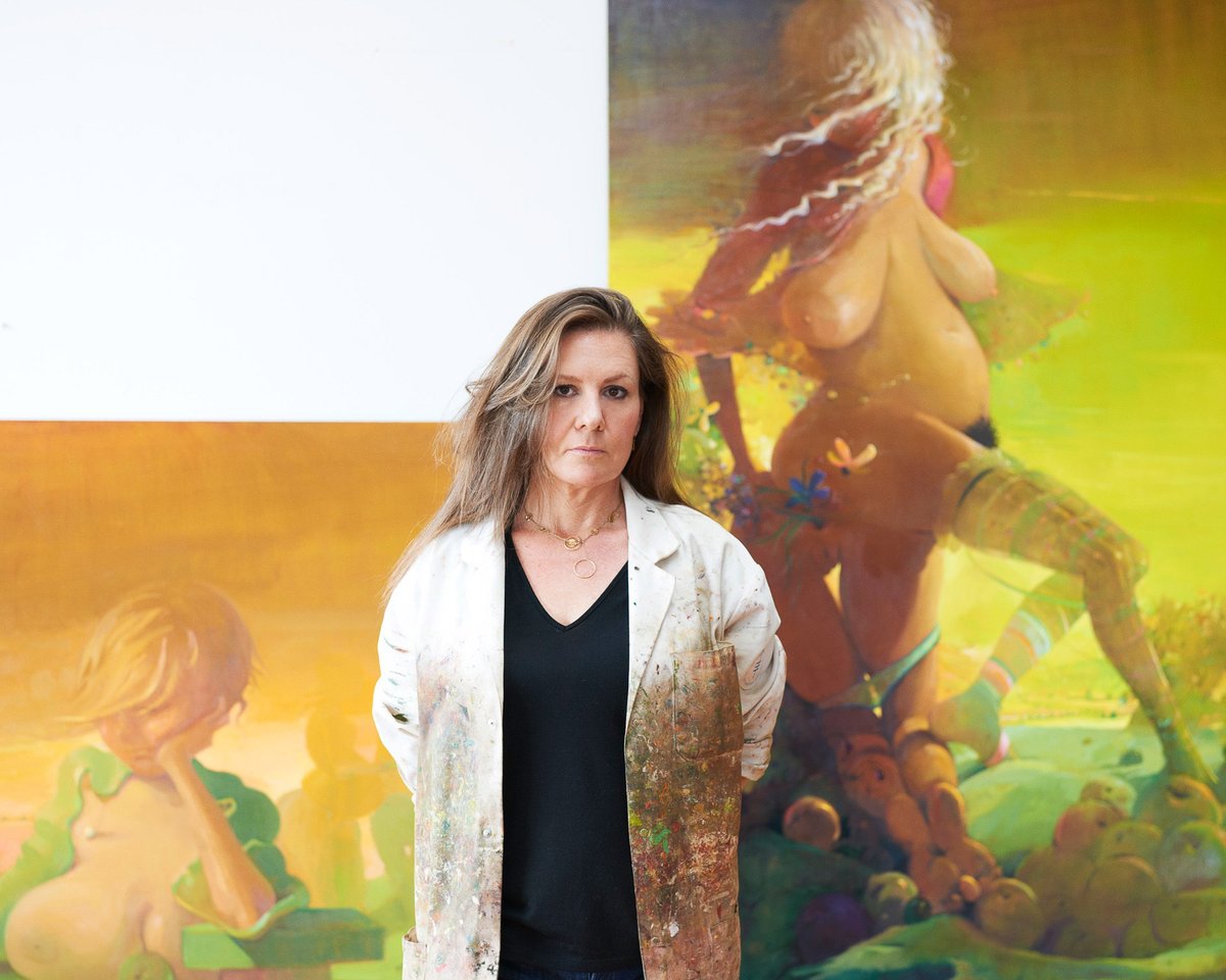 TheBrooklynRail's tweet photo. The luminous Lisa Yuskavage (@LisaYuskavage) and Terry R Myers join forces in the Zoom tomorrow, 1pm EST, get yourself registered through the link

https://t.co/EAaKPGRj8D https://t.co/hNQYk5q1p1