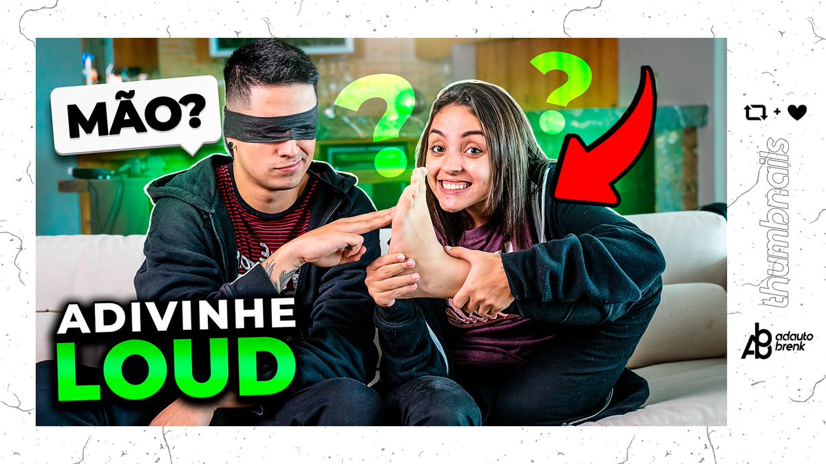 adautobrenk's tweet image. Antes e depois - Thumb da @LOUDgg 
Aceito❤+🔃