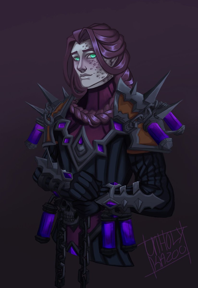 He.... the twink. @thelastsumerian 

#Warcraft #artistsontumblr #WorldofWarcraft #Forsaken #undead