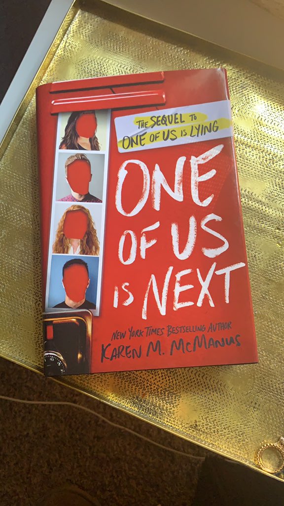 Currently reading the sequel to “One of us is Lying” by Karen McManus. It’s such a fun YA read that will keep you guessing the whole way through! <a href="/WAISLibrary/">WAISLibrary</a> <a href="/WAISSBISD/">Westchester Academy</a> #WAISreads #SBISDlib #SBISD_Readers