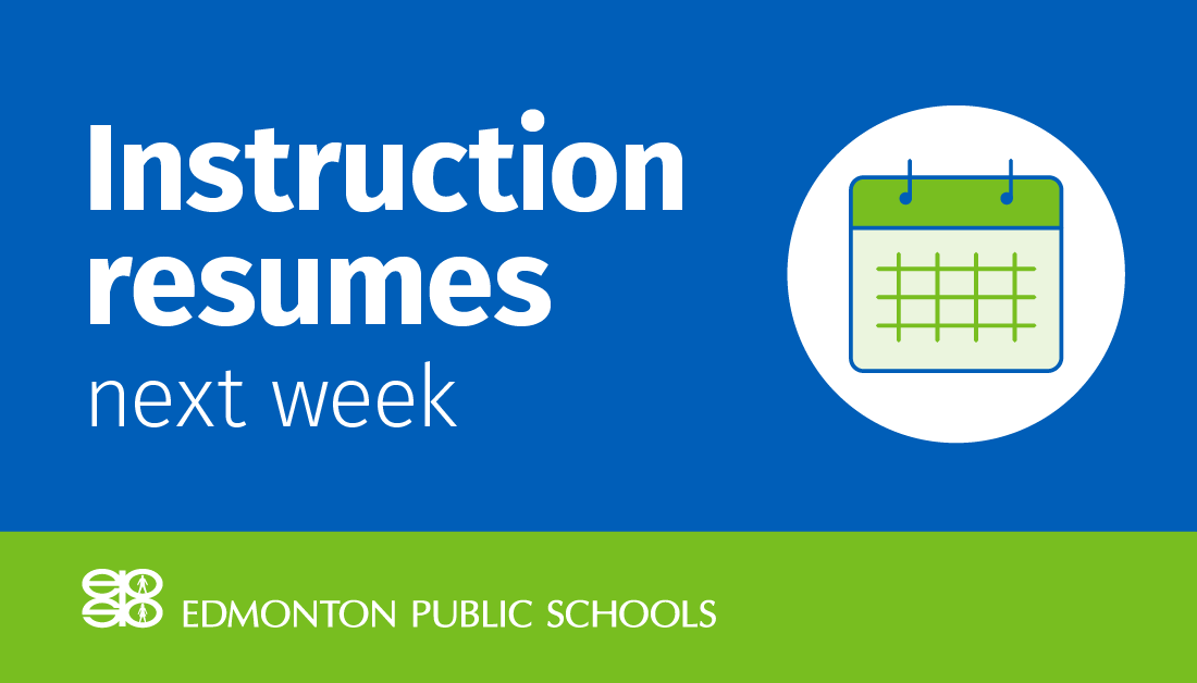 EPSBNews's tweet photo. Starting next week, families can expect to hear from teachers about the first week of distance and online learning. Adjusting to this style of instruction will take time, but we will work through it together. Check SchoolZone and our website for more info: https://t.co/ukqbVY31DH https://t.co/vv9ojGgEtu