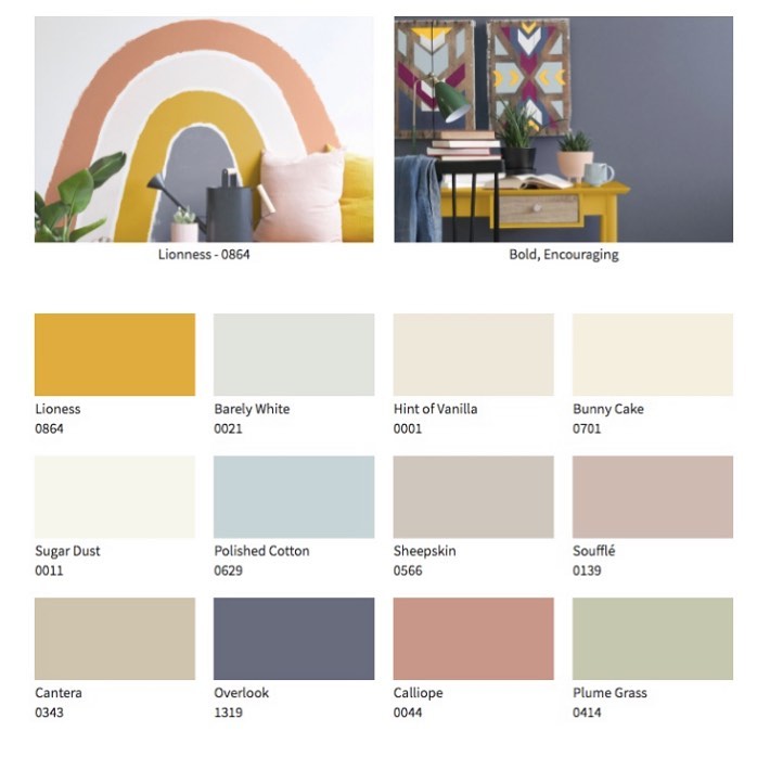 MillerPaintCo's tweet photo. Looking for some wall color inspiration? Find all of our colors online - including our 2020 Color Trends featuring Lioness 0864 - our Color of The Year. Link to our virtual fandeck in profile! #millerpaint #madehereforhere #colorinspo #colortrends #colorinspiration #diy #painting https://t.co/K5QbDpc5BL
