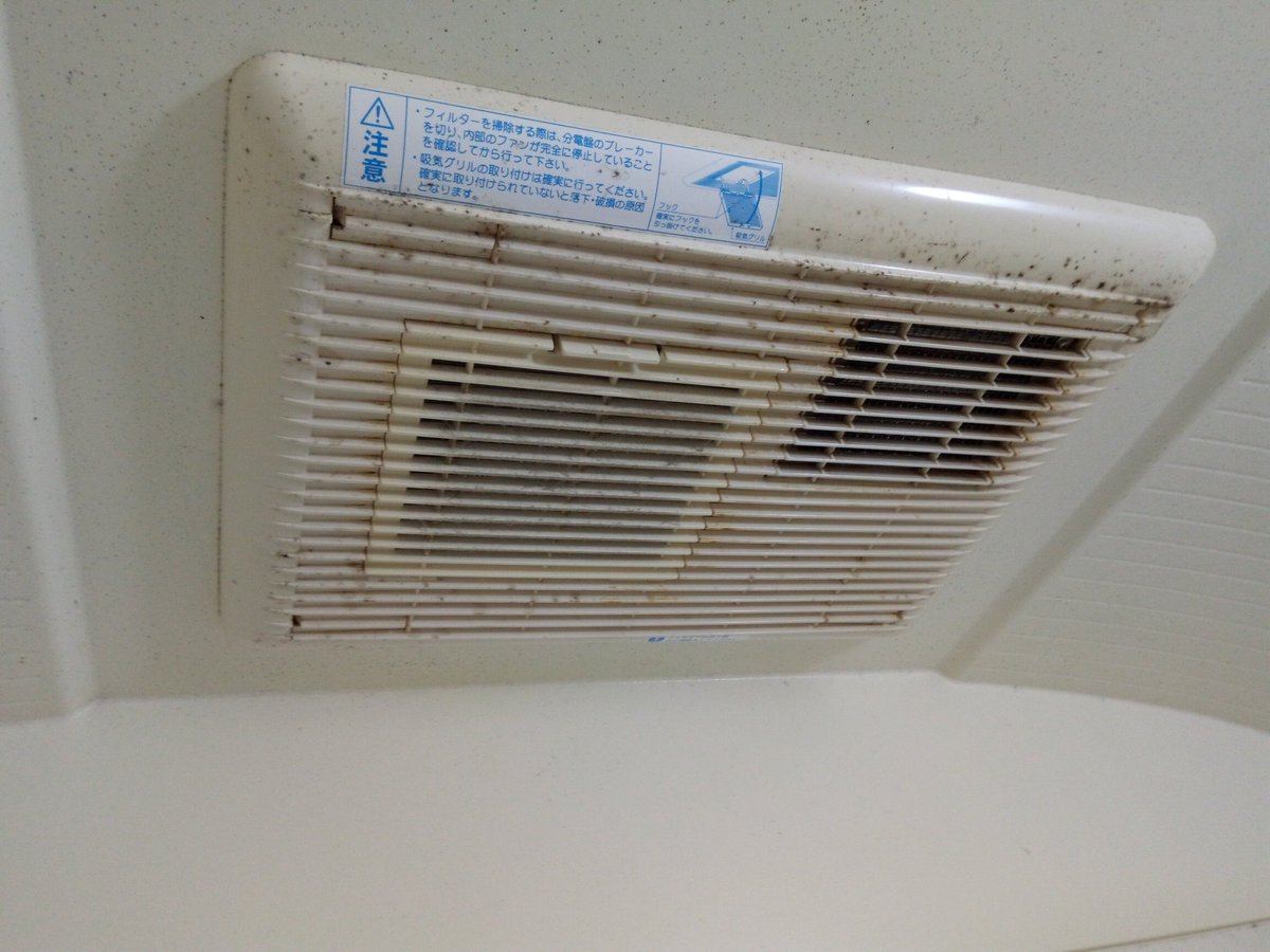 Makoto 浴室乾燥機 異音点検 耳鳴りのような音が発生 モーターグリスアップと掃除で気にならないレベルまで下がった 浴室乾燥機 Diy