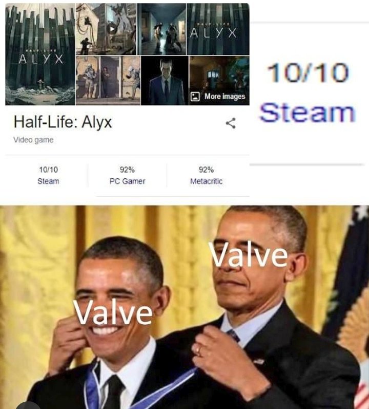 Yesbutnet's tweet photo. Ahahaha. Lol Half-Life 😍😍😍
#HalfLifeAlyx #Valve #ValveIndex https://t.co/4jqeBnGZfn