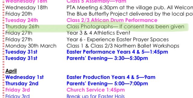 I just remembered in time that today it’s my daughter’s ‘class photo’! #DaddySchool <a href="/GuilsboroughPri/">Guilsborough C of E Primary</a>