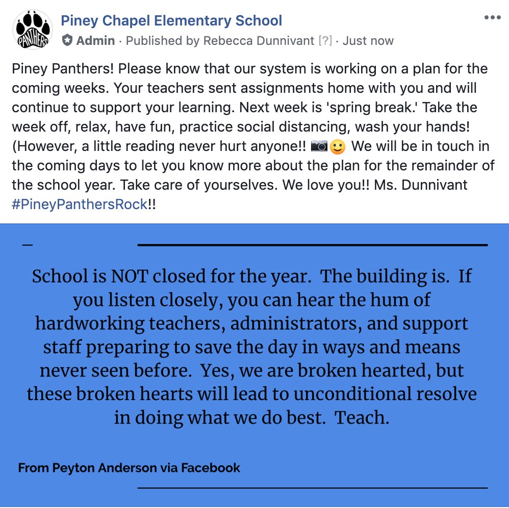 Piney Chapel (@pineypanthers) on Twitter photo 