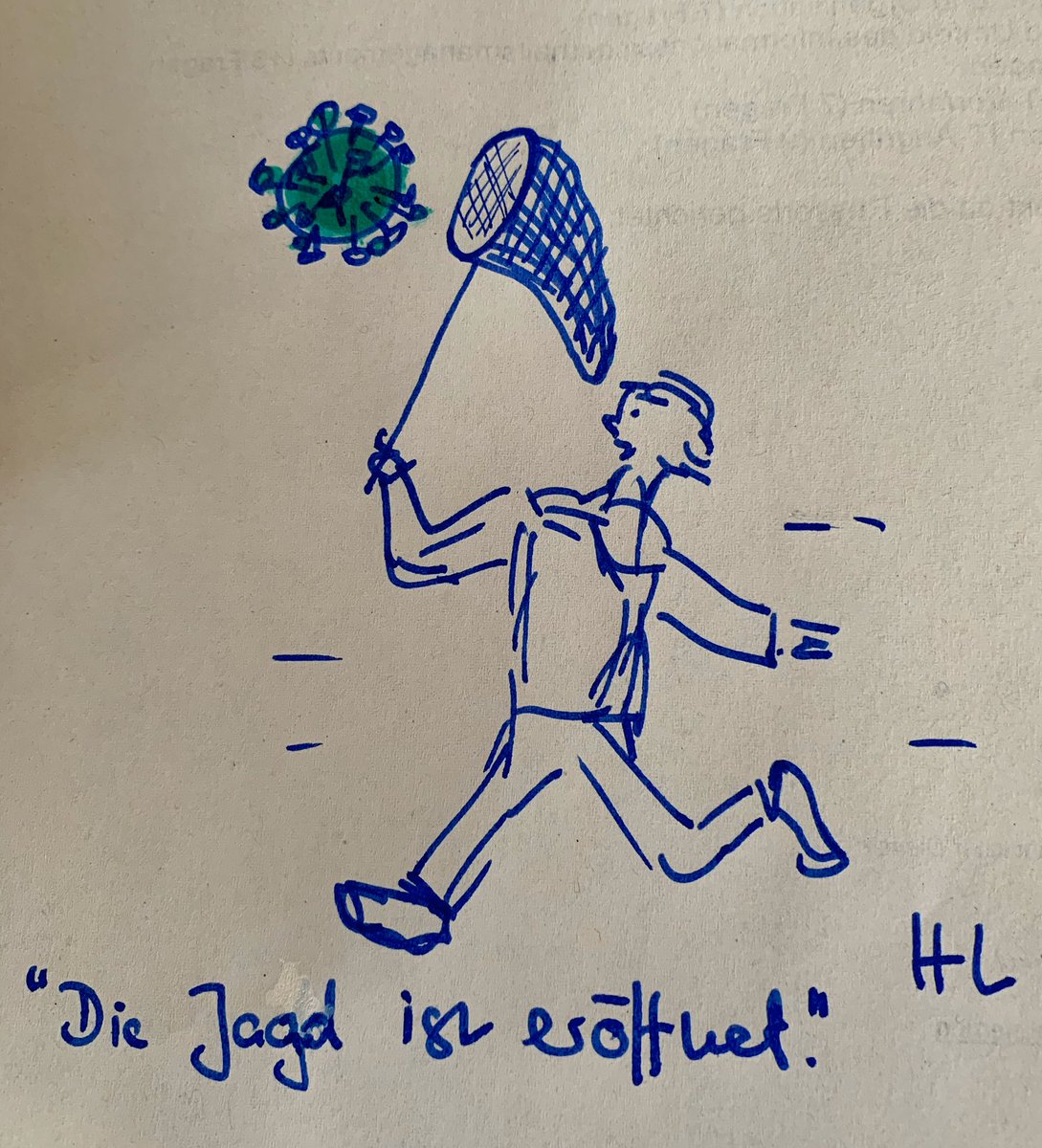 Ich sitze in der Krisensitzung und diskutiere über wirksame Strategien! Alles schwierig! Dann kribbelt die Hand und schon ist die Fantasie auf dem Papier! Leider nur Fantasie. Die brauche ich aber immer wieder, um Kraft für den Kampf gegen #Covid19 zu haben. Ich kämpfe weiter!