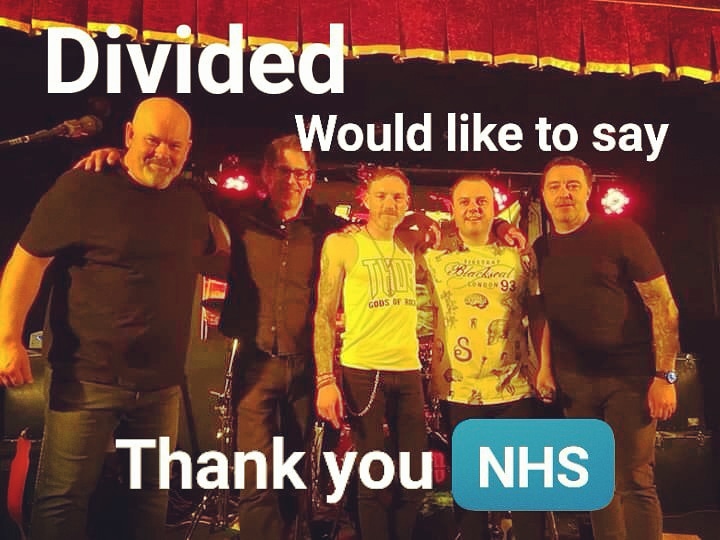 dividedbanduk's tweet photo. Thank you NHS from Divided. ❤️🤘
@NHS @NHSuk #ThankYouNHS #StayHomeSaveLives #clapfornhs 👏👏👏 https://t.co/xAgoe06JEf