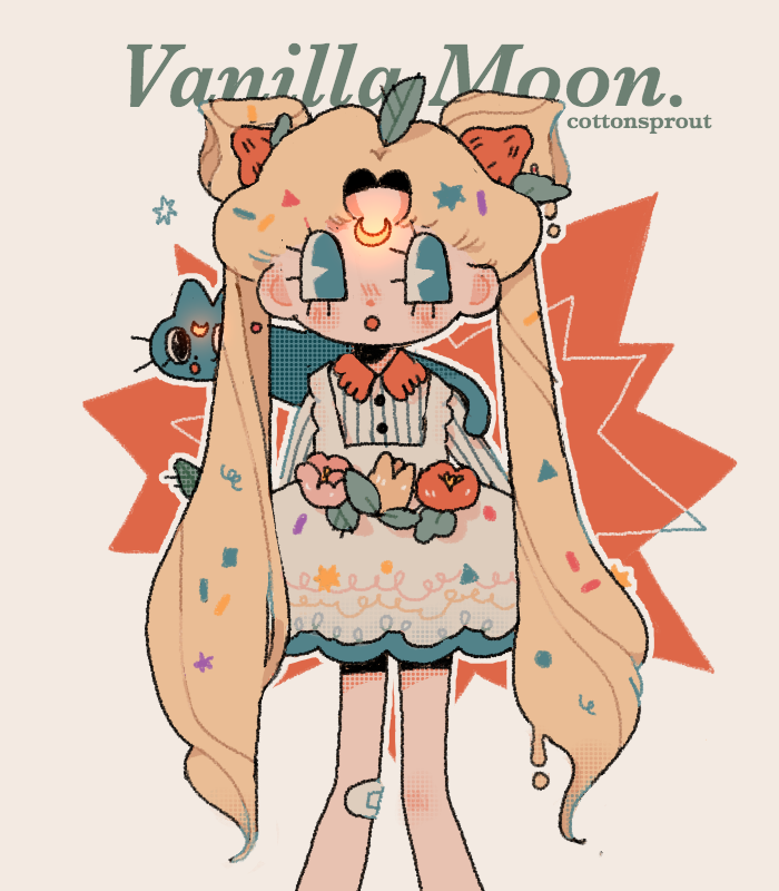 セーラームーン Cake Themed Sailor Moon Sailormoon Kiwi のイラスト