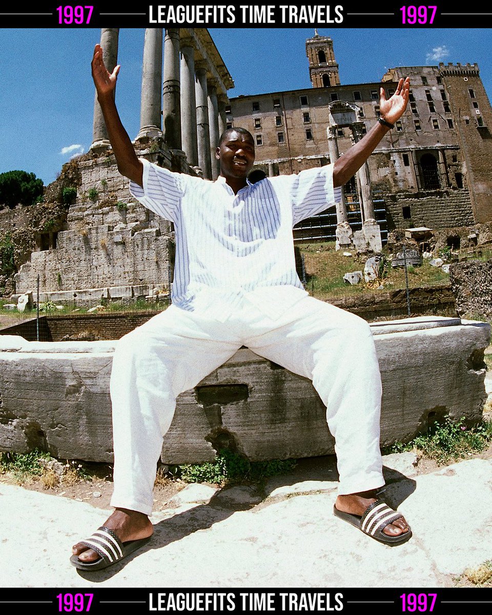TIME TRAVELS ('97): hakeem living the dream. 
