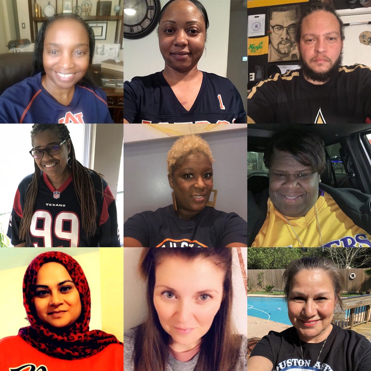 StephanieGVann's tweet photo. @JonesECPKK_AISD ILT during our #VirtualSpiritWeek ‘Team Day’ in honor of the teams that cannot play right now due to #COVID2019 closures! @RosalindBurns9 @patriciarod19 @drgoffney https://t.co/6gLq9HI68x