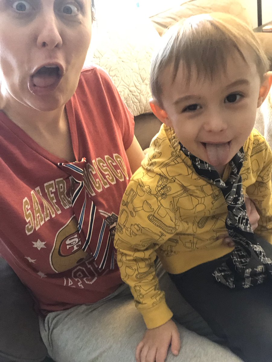 artwalkervb's tweet photo. Spirit Week 2 - Wacky Tie Day! Wacky faces with tiny and oversized ties 👔 @CentervilleVB 
#CESEcho #WeAreVBschools https://t.co/LTxTbHwjvu