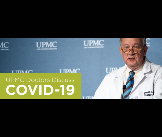 PittAlumni's tweet photo. At 10 a.m. EST tomorrow, @UPMC, @PittTweet's partner in the health sciences, will be hosting a live update with doctors and healthcare leaders on the status of COVID-19 in western Pennsylvania and beyond. This update will be streamed online here: https://t.co/Tag5M5IL7g https://t.co/ITxiMFOYee