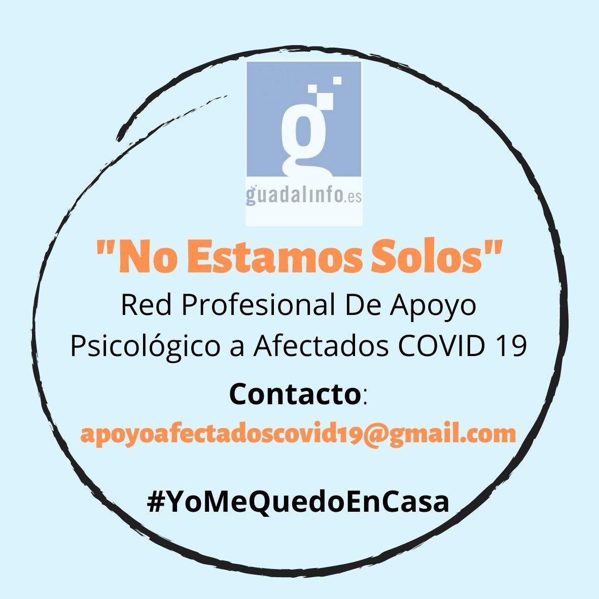 "No Estamos Solos" rellena el siguiente formulario y decide la forma de contactar contigo. Si necesitas ayuda no lo dudes. docs.google.com/forms/d/12s6Tm… #YoMeQuedoEnCasa #COVID2019 #AyudarNosHaceBien