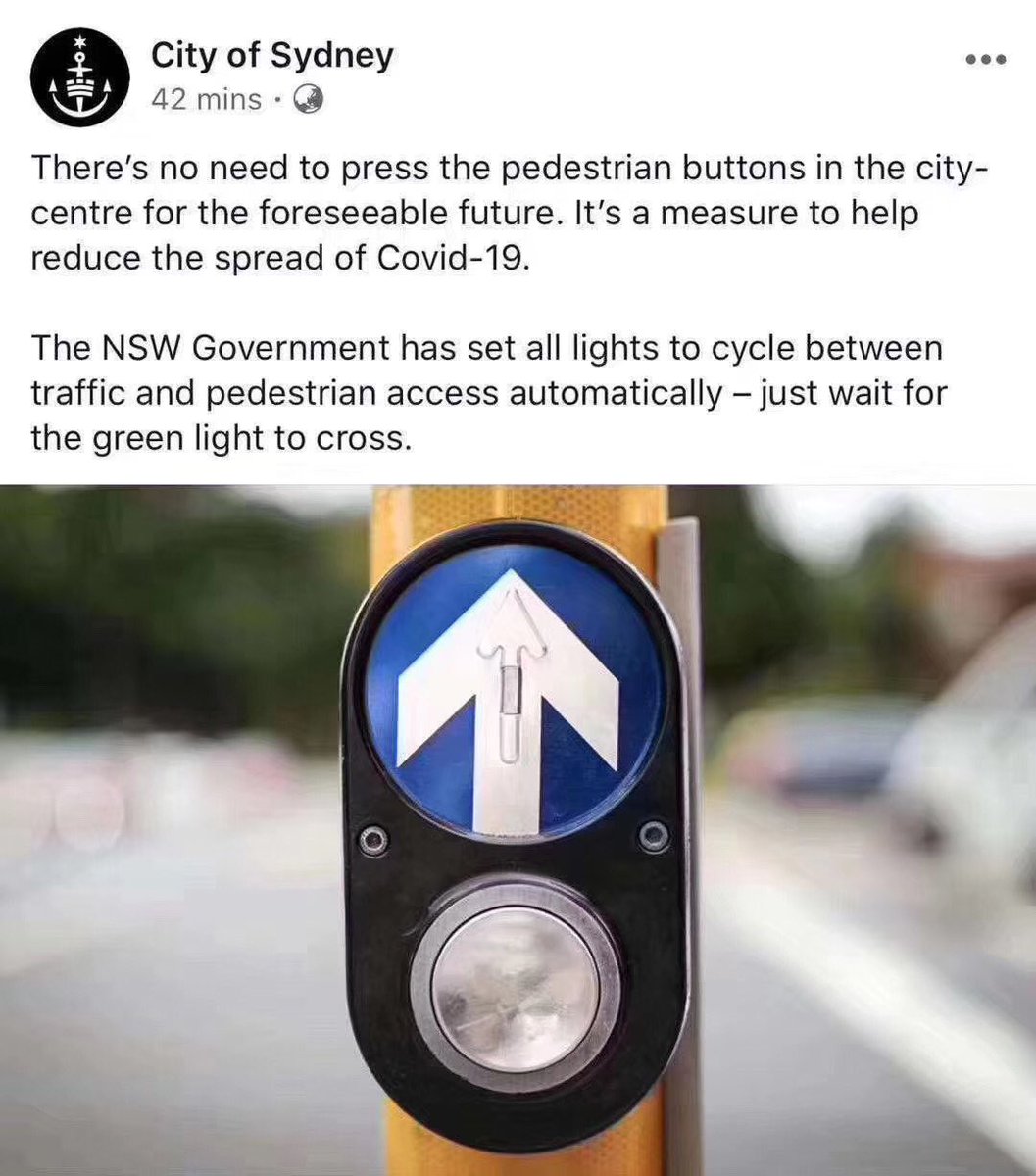 haoworks's tweet photo. #BehavioralScience #behaviordesign  #coronavirus #servicedesign #ServicePublic Do not push the button, This crossing is now automated. https://t.co/ZPZUIXkw34
