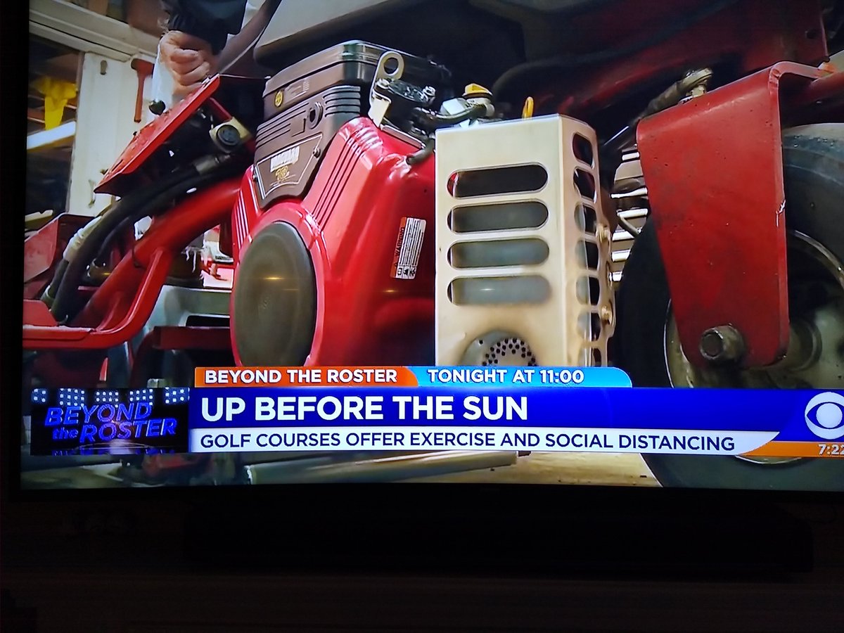 Holy s**t, something finally positive on the news that outdoor golf is great for you during social distancing and coronavirus. A HUGE congrats to Bob Friend and Brookwoods!