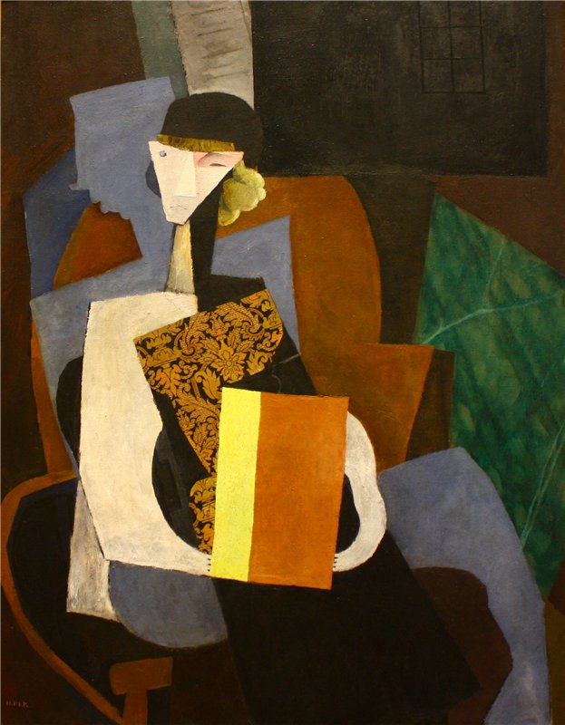 Portrait of Marevna #cubism #rivera