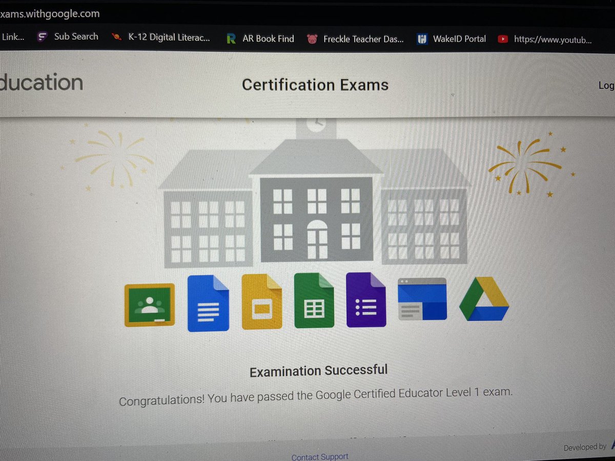 So excited! I am now Google Level 1 certified! Took and passed my test today!! <a href="/mleach2/">Mel Leach</a> <a href="/SJillHarrison/">Jill Harrison</a>