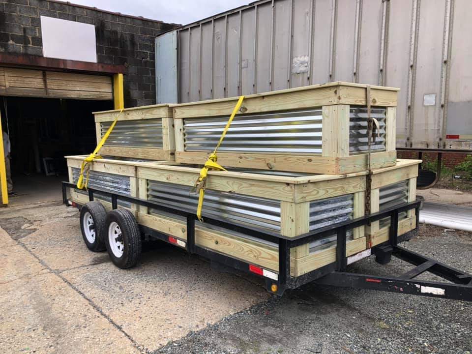 TinyHousesGSO's tweet photo. been purchasing garden boxes for the past couple weeks. We will continue building new boxes so please consider purchasing to support Tiny House Community Development, Inc. #THCD #tinyhouse #Greensboro #HighPoint #NC https://t.co/rbfAMKnGwP