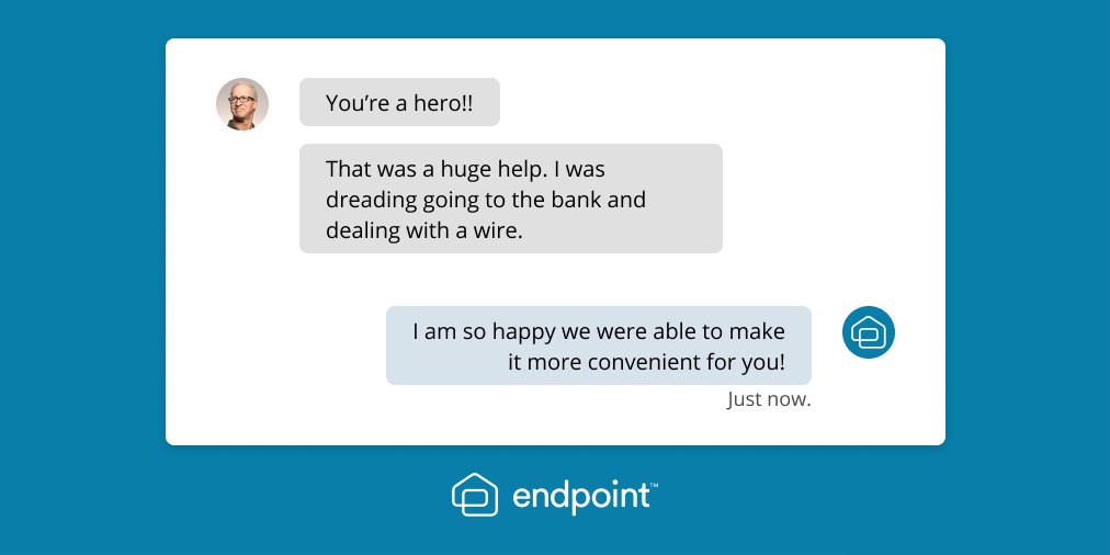 endpointclosing's tweet image. Bringing convenience to your transaction, and keeping your business moving forward remotely, is what we were built to do! #mobilecheckdeposit #escrow #realestate #digital #stayhome