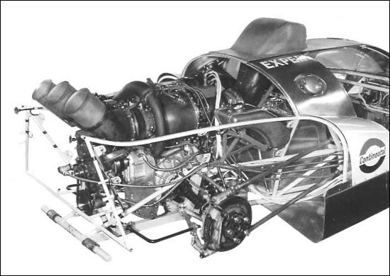 すらくす Sur Twitter ヘリコプター用エンジンをアメリカのコンストラクター マッキー製シャシーに載せた珍車ですね 英brmも ガスタービンエンジン車で二度ルマンに出てますが どっちも酷いルックスなのでホーメットのが見た目がいいぶんまだ救われてます