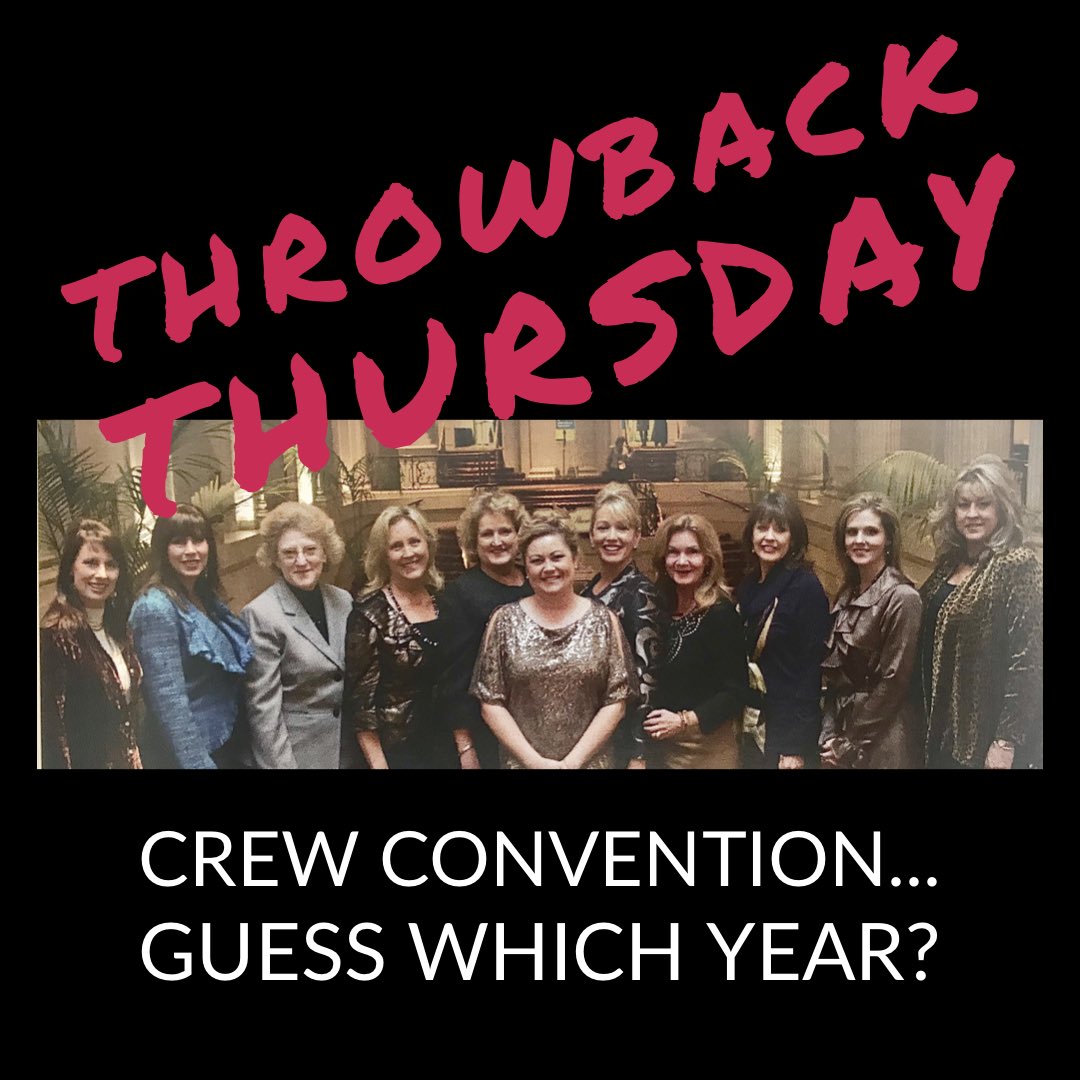 CREWSA's tweet photo. #TBT #CREWSA attending CREW Network National Convention...but which year? @CREW_Network annual convention brings together over 1,200 #CRE professionals from across the globe to network and learn about the latest trends, technologies, and innovative projects in our industry. https://t.co/xglagPvE28
