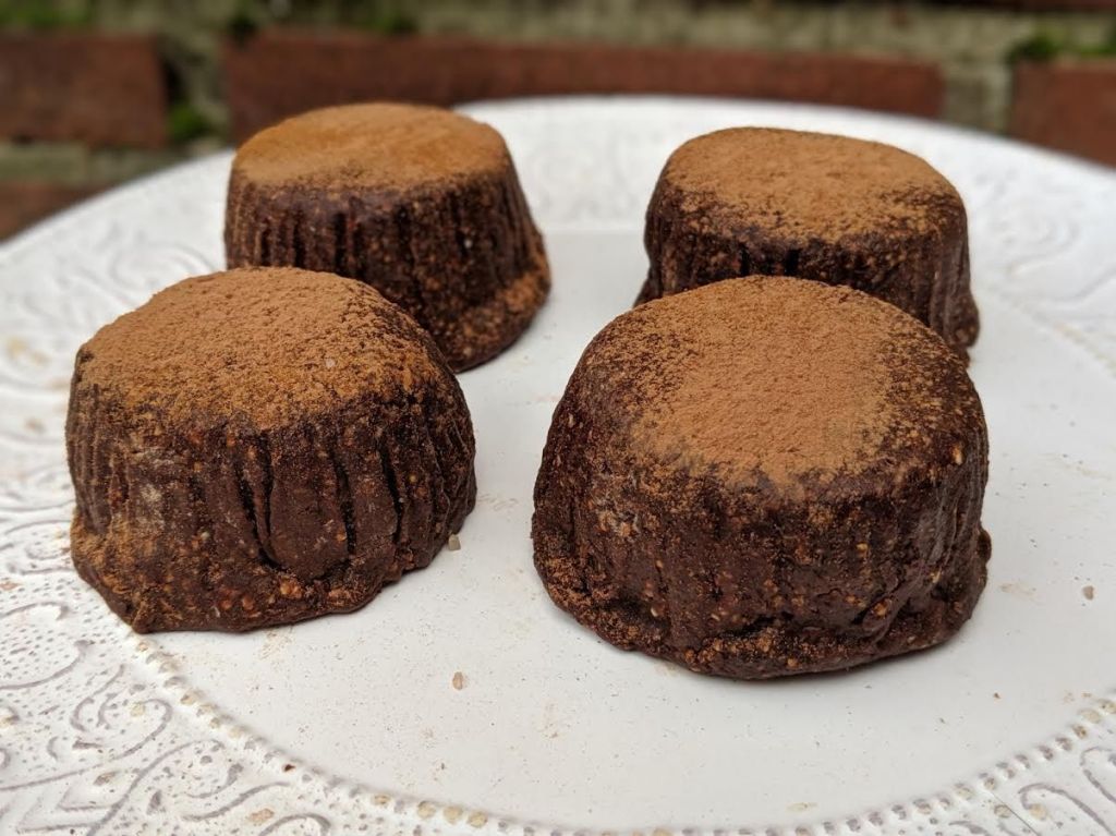 Messy_Kitchen's tweet photo. Virtual Surprise Parties Call for Raw Chocolate Molten Lava Cake https://t.co/21YXMvuNGF https://t.co/pT11u2uoNl
