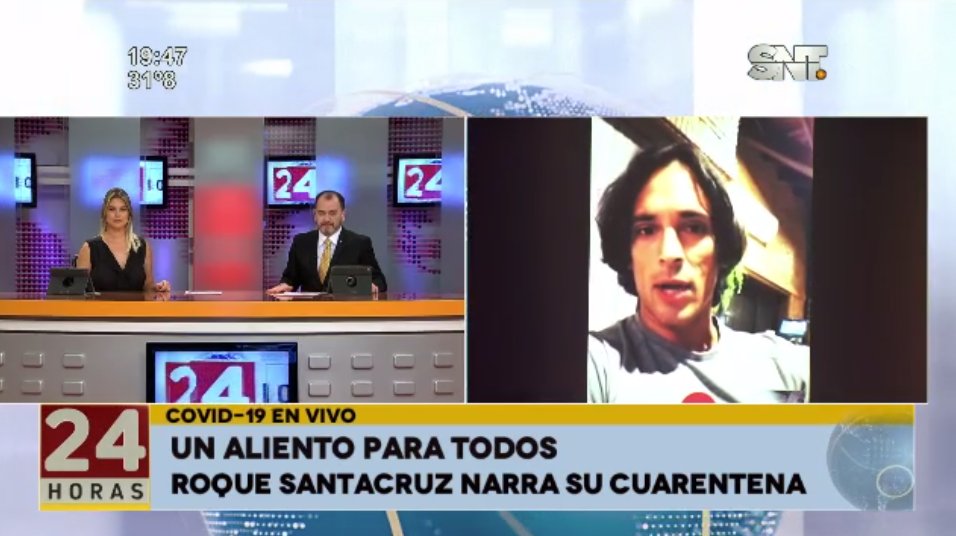 sntparaguay's tweet photo. 🔴 #ENVIVO |¡Un aliento para todos!
@RoqueSantaCruz " Hacemos de todo con la familia"
#QuedateEnCasaPy
📺 #24HorasSNT 📱 #SNTPlay
🔗 https://t.co/0PicBrLirg https://t.co/9xwMcG2yf8
