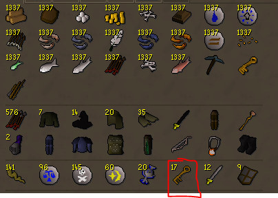 floortendie's tweet photo. Just hit 22 slots (+Big Bones, +Raw Salmon). After 1337 hill giants I have SEVENTEEN giant keys. I've never battled Obor, should be a good source of loot once I get 43 Prayer?
My fishing level is 66! Lol #fishscape
#osrs #runescape #ironman #1337ironbank #quarantine https://t.co/mRanfCqHAJ