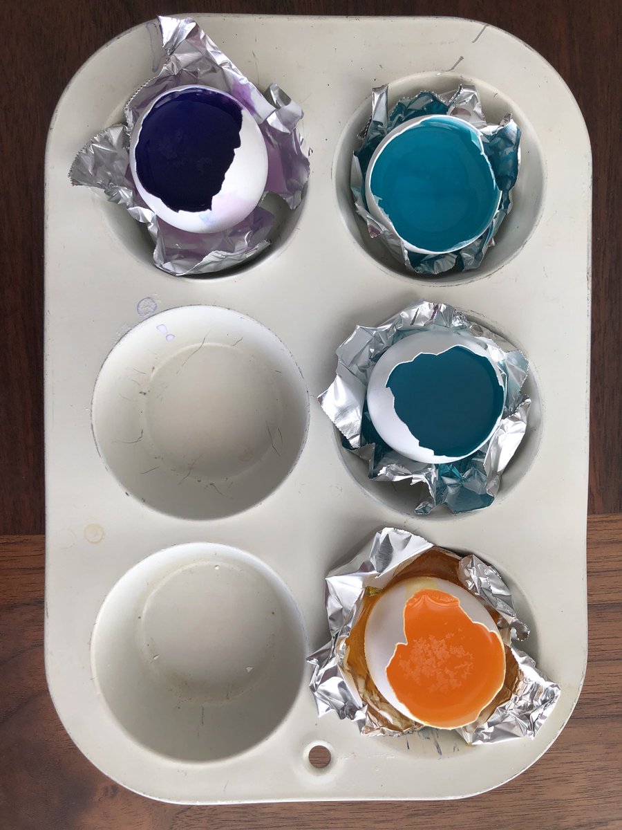 Before - eggshell geodes! Ck our Schoology page! #WeAreAtlee <a href="/HanoverSchools/">Hanover County Public Schools</a> #QuaratineCraze