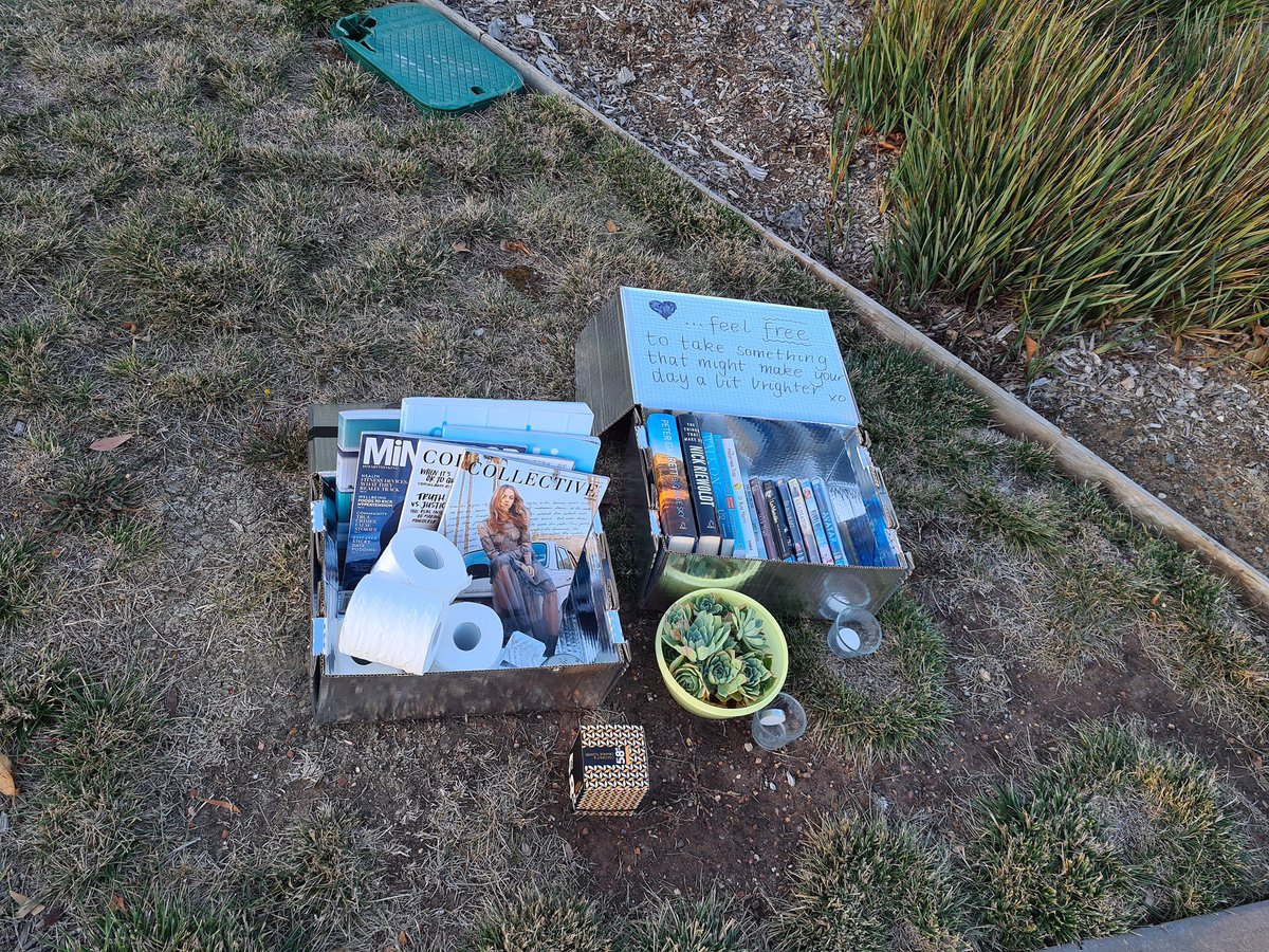 Stumbled across this on my evening walk. There are some beautiful people out there!