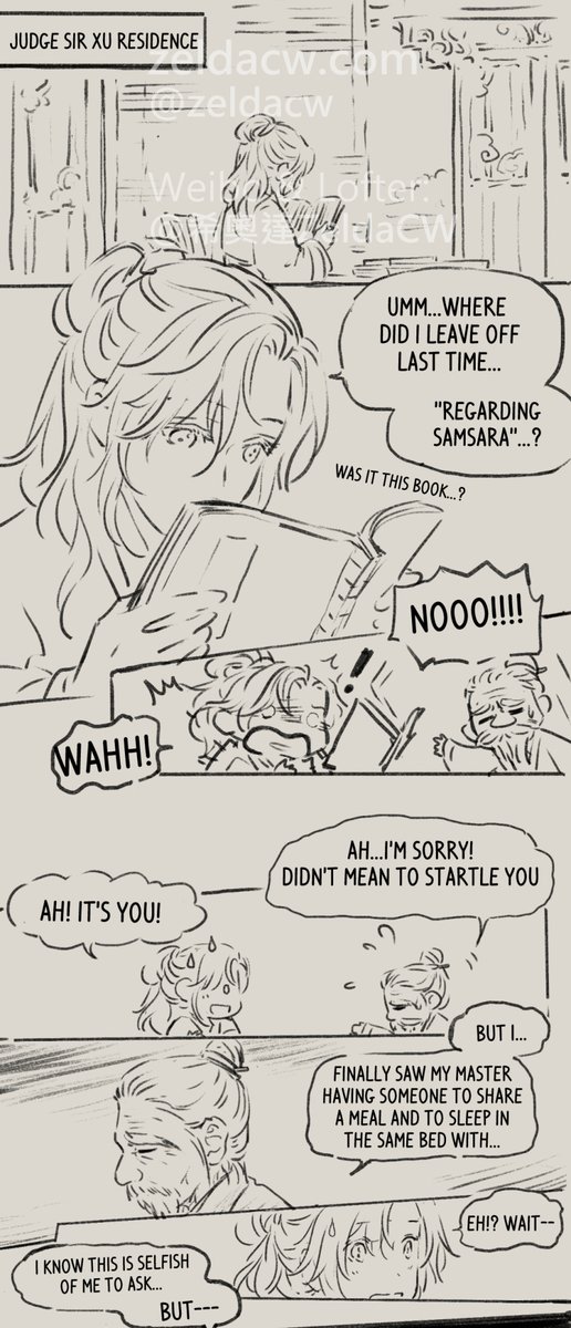 #MDZS #MoXuanYu original underworld story
comic update~ almost time to mess with little XuanYu :3
莫玄羽腦補故事 地府篇 lofter中文版 -
https://t.co/VDgUfQHZha