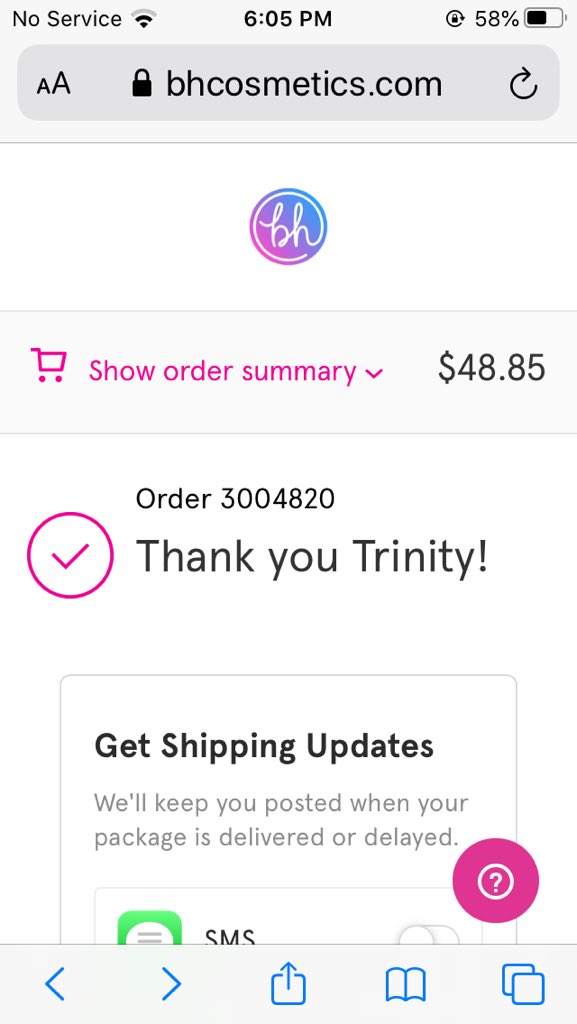 trinitygrey3's tweet photo. @bhcosmetics hi, I just ordered 3 things on your website that was only supposed to be $48.85. I checked out and you guys charged me $71!!!! What the hell. I am so disappointed. I would like a refund please!!!! #bhcosmeticstookmymoney #bhcosmeticsstolefromme #donotrecommend https://t.co/PzSoPheekb