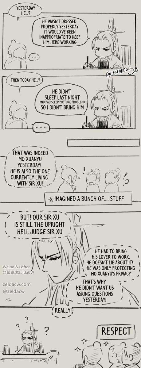 #MDZS #MoXuanYu original underworld story
comic update~ almost time to mess with little XuanYu :3
莫玄羽腦補故事 地府篇 lofter中文版 -
https://t.co/VDgUfQHZha
