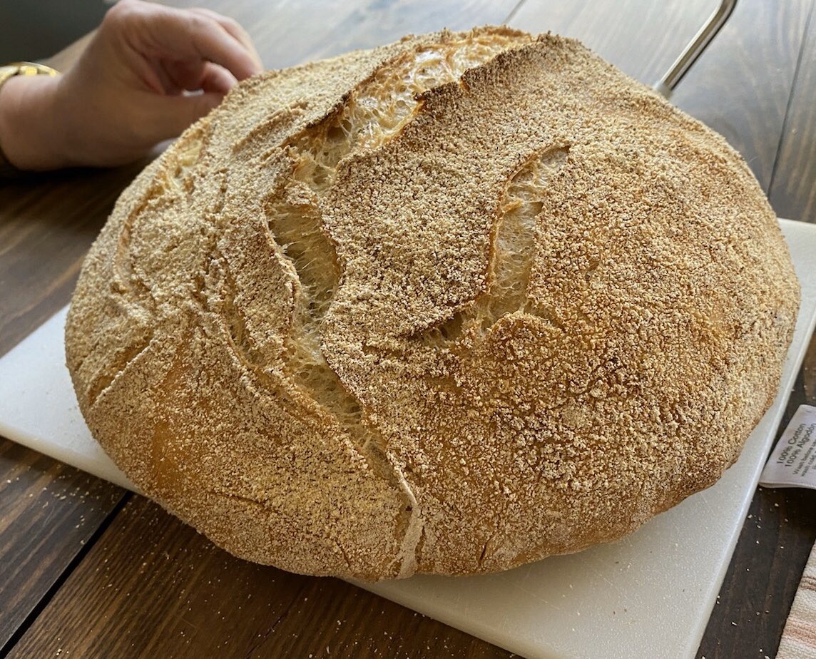 BY POPULAR DEMAND! Behold, my actual bread:  https://twitter.com/unclechaps/status/1243328303609544705?s=21  https://twitter.com/UncleChaps/status/1243328303609544705