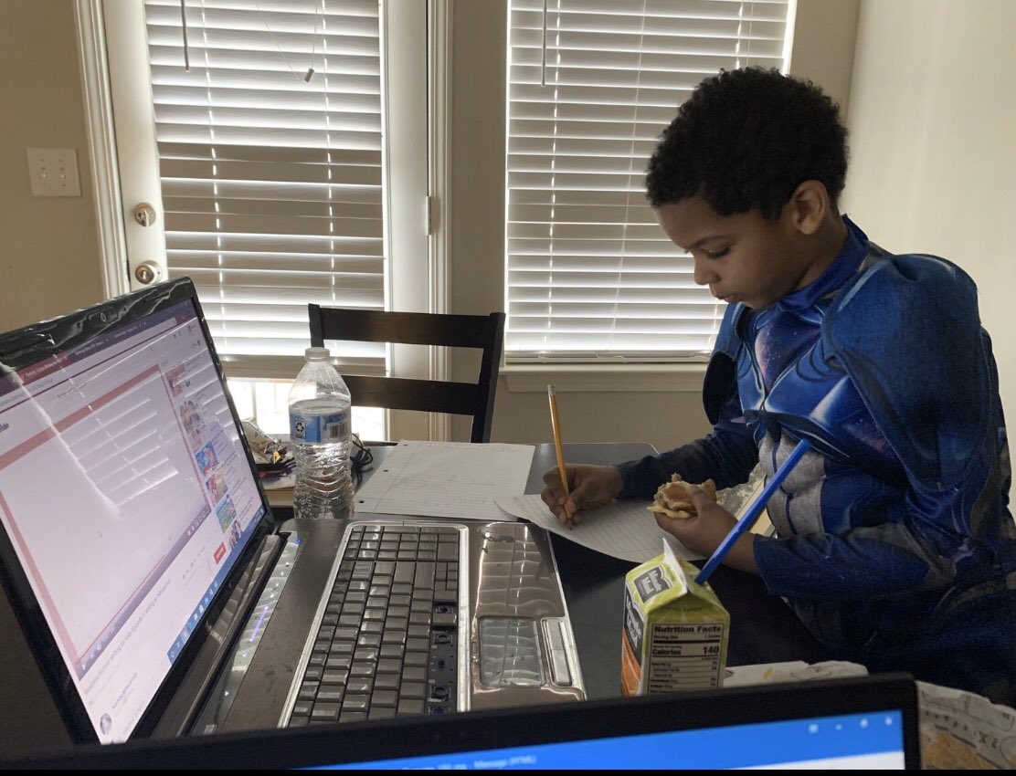 Sandra_Fortune1's tweet photo. Baker’s Virtual Spirit Week
SUPERHERO DAY-Do your school work dressed as a super hero! 😀
#JourneyToAwe
#SuperHeroesAtWork https://t.co/vp1Db5q89h