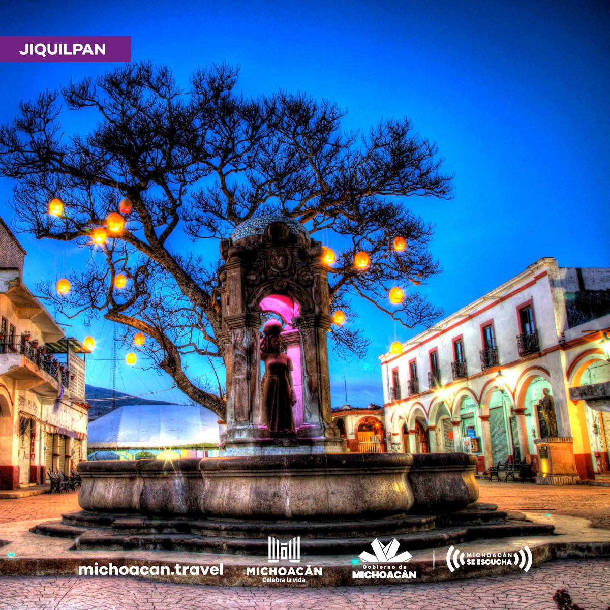 ClaudiaChavezLo's tweet photo. Jiquilpan es un hermoso Pueblo Mágico, repleto de encantadoras calles, jacarandas y verdes jardineras. #Michoacán #CelebraLaVida https://t.co/mRinWIpjo6