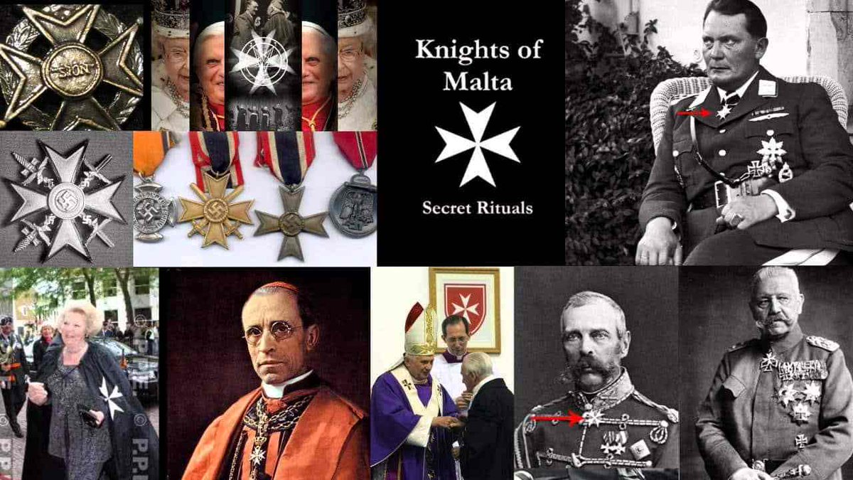 Some famous members of the Knights of Malta doing the work of Rome that you may know lol.