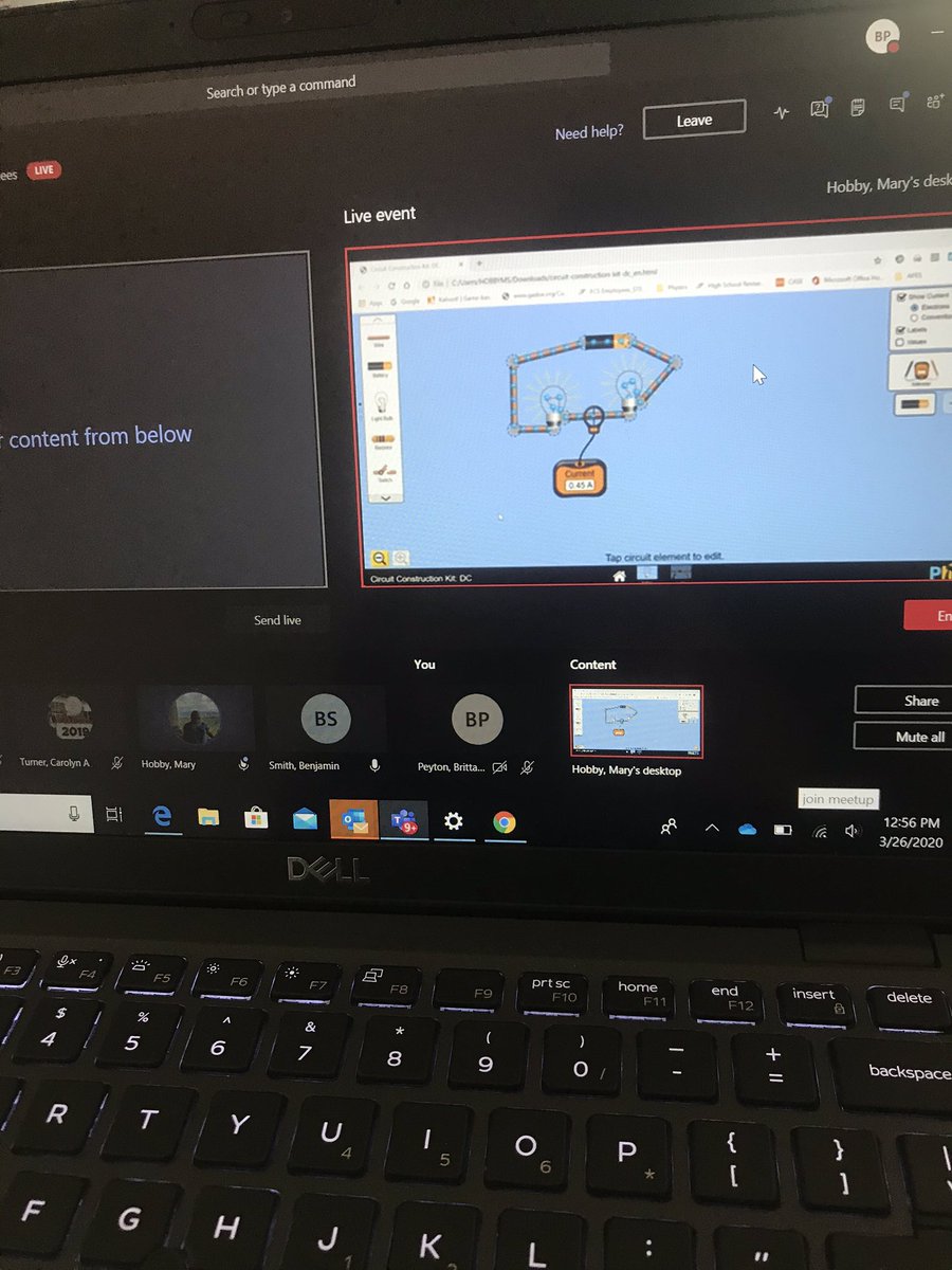 Day 9 of #TeleSchool Great Job science department! Enjoyed watching Bio and Physics PLC collaborate during live events! #teamworkmakesthedreamwork 
@QHuntNS <a href="/MsAllieNS_ESOL/">Ms. Allie</a> <a href="/LydiaBenitez9/">Lydia Benitez</a> <a href="/ToochiAdefila/">Toochi Adefila</a> @MsDavisNSHS @hansonmscott #FCSrising